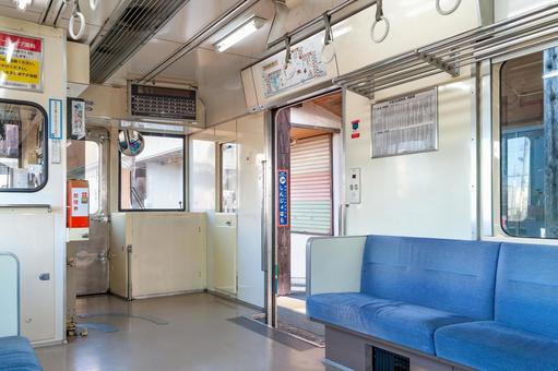 天竜浜名湖線 鉄道車両内（静岡） 湖西市,新所原,天竜浜名湖線の写真素材
