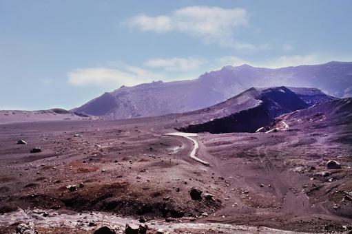 阿蘇山中岳火口 阿蘇山中岳火口の写真