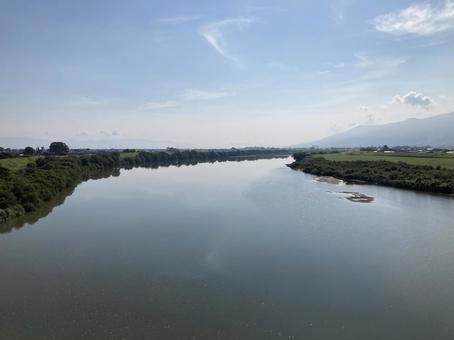 空と川 空と川の写真