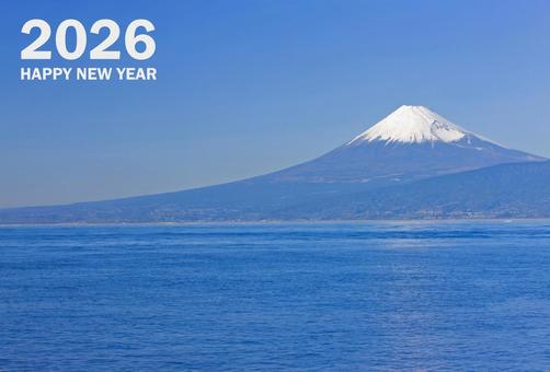 年賀状2026 富士山 年賀状2026 富士山 年賀状,富士山,正月の写真素材