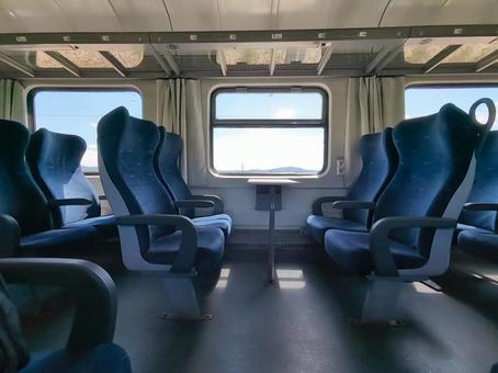 ブルガリア鉄道1等席 ブルガリア鉄道1等席の写真