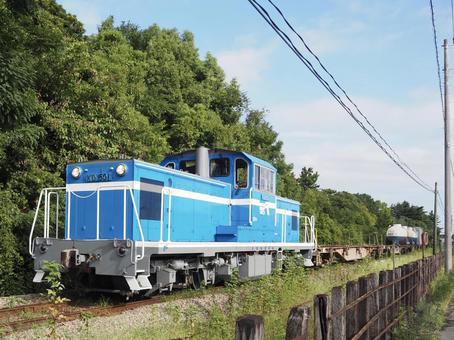 京葉臨海鉄道 KD60形 貨物列車 京葉臨海鉄道,臨海鉄道,kd60形の写真素材