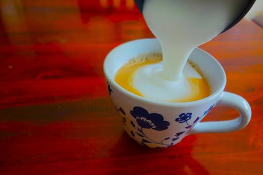 カプチーノ カプチーノ,カフェ,コーヒーの写真素材
