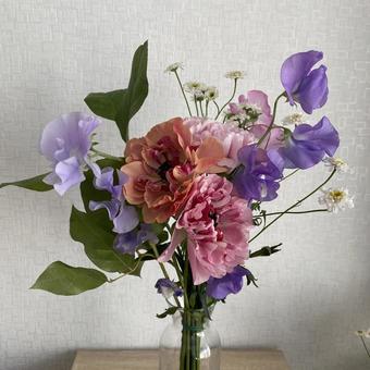 花束 花束 綺麗,季節感,可愛いの写真素材