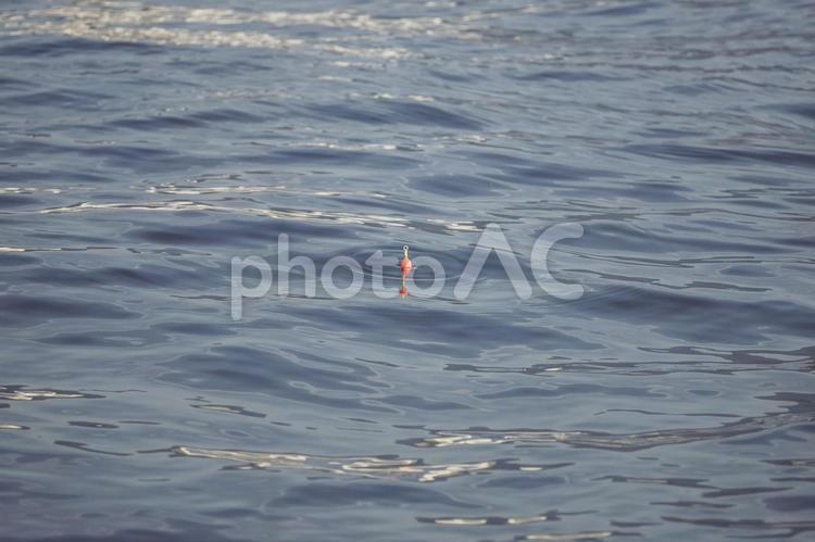 海と魚釣りのウキ 海,テクスチャ,水面の写真素材