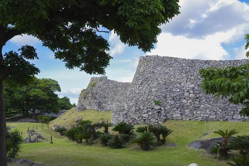 World Heritage Site Nakijin Castle, JPG