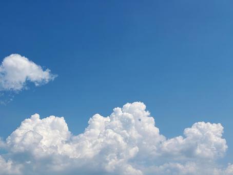 夏空 夏空の写真