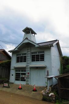 鳥取県-智頭宿-消防屯所 鳥取県-智頭宿-消防屯所 消防屯所,智頭宿,国登録有形文化財の写真素材