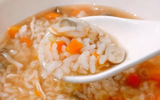 雑炊 雑炊,茸雑炊,きのこ雑炊の写真素材