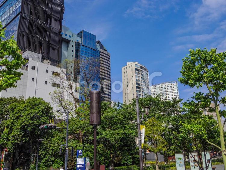 【東京都】港区・赤坂の街並み 赤坂サカス,赤坂,港区の写真素材