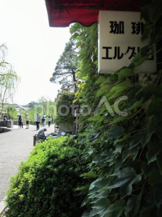 岡山・倉敷の風景（レンガ壁とアイビー） 旅,旅行,観光の写真素材