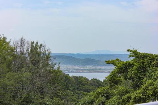 Photo, mountain, sea, port, 