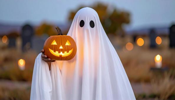 ハロウィンのおばけの写真