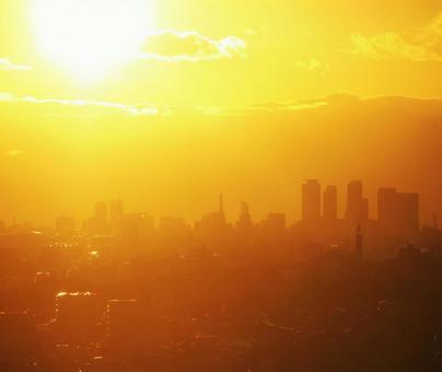 Evening view 1 (Nagoya city), nagoya, aichi, заходящее солнце, JPG