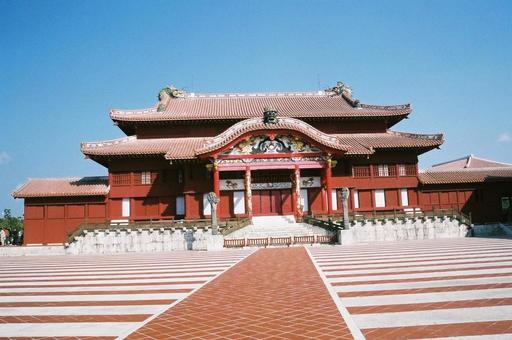 首里城１ 首里城,琉球王国,沖縄の写真素材