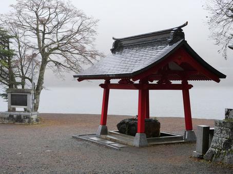 赤城神社　手水舎 赤城神社,神社,赤城山の写真素材