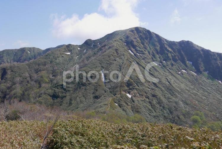 経ヶ岳 経ヶ岳,展望,眺めの写真素材