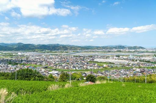 島田市 金谷の街並み(静岡) 島田市 金谷の街並み(静岡)の写真
