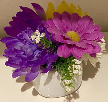 花 花々 造花 フラワーアレンジメント 花 花々 造花 フラワーアレンジメントの写真