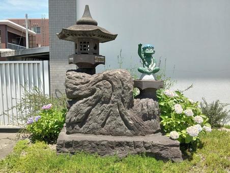 がらっぱ(カッパの意味) がらっぱ(カッパの意味) カッパ,ガラッパ,妖怪の写真素材