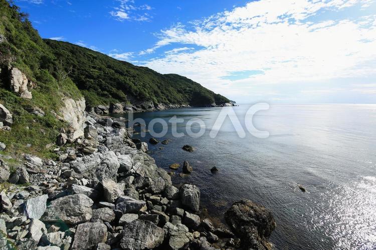 愛媛県伊方町　番匠鼻 番匠鼻,岬,半島の写真素材