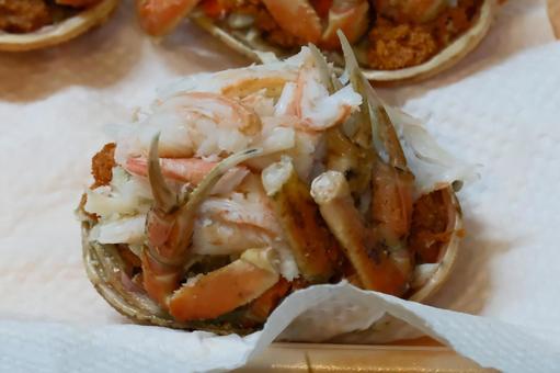 香箱ガニ 香箱ガニ,食べ物,冬の写真素材