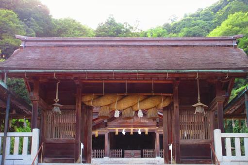 島根県-美保神社-神門の写真