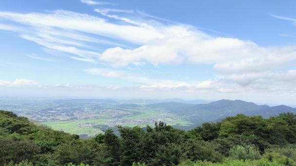 筑波山からの景色 筑波山からの景色の写真