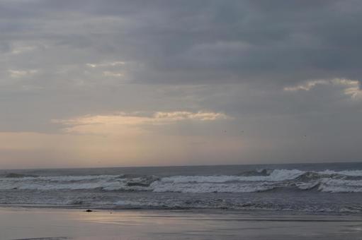 The sea at dawn, JPG