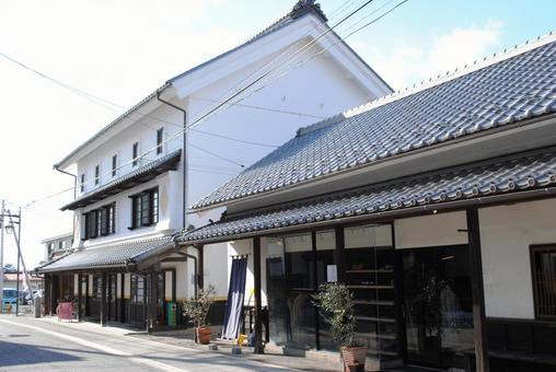 Photo, shinshu, suzaka, walking in town, 