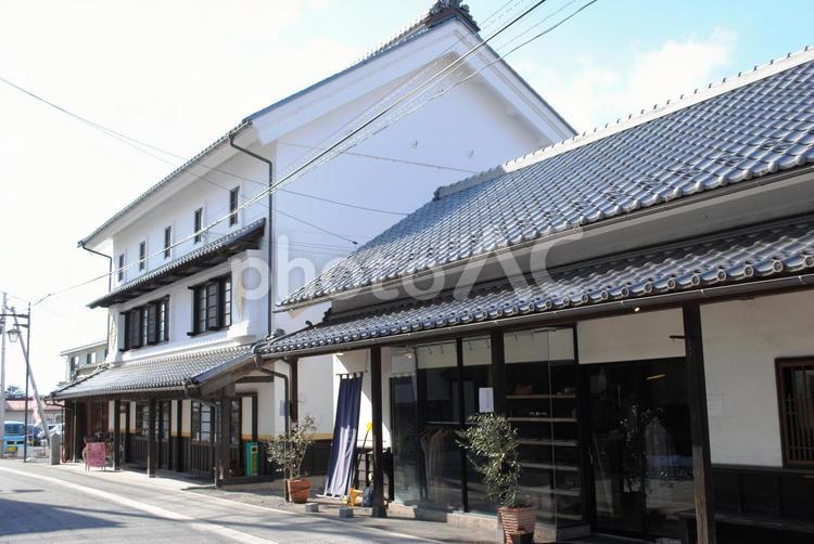 信州須坂蔵の街並み　観光交流センター 信州,須坂,町歩きの写真素材