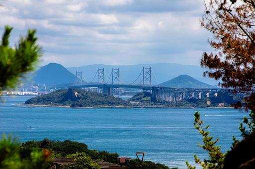鷲羽山 第二展望台 鷲羽山 第二展望台 鷲羽山,第二展望台,瀬戸内海の写真素材