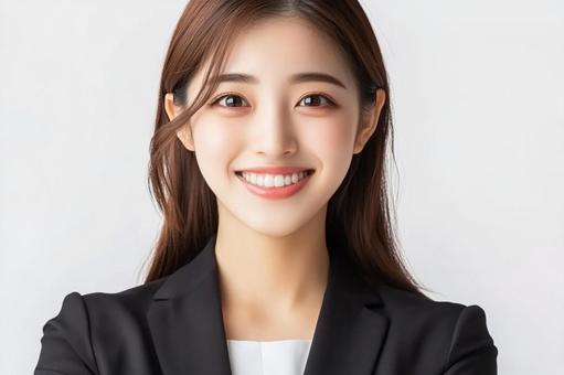 日本人のビジネス女性のポートレート 日本人のビジネス女性のポートレートの写真
