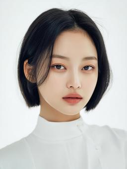 透明感のある若い女性 透明感のある若い女性の写真