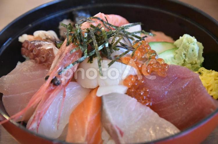 海鮮丼　２ 海鮮丼,丼,食べ物の写真素材