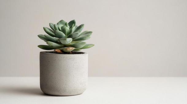 ロゼッタ型の多肉植物 ロゼッタ型の多肉植物の写真