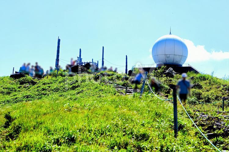 初夏のハイキング 初夏,ハイキング,ドライブの写真素材