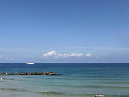 夏の終わり 夏の終わり 海,空,風景の写真素材