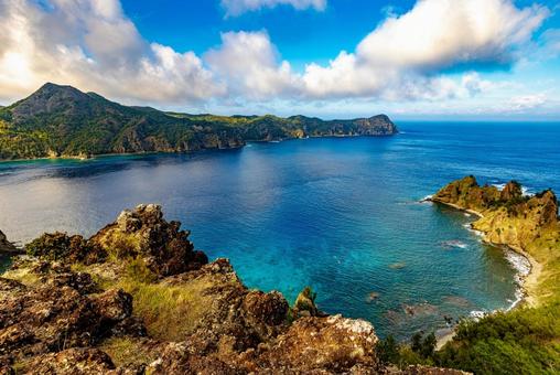 小笠原諸島・父島 長崎展望台から望む絶景 小笠原諸島・父島 長崎展望台から望む絶景 の写真