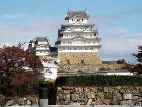 【風景写真】姫路城の風景 【風景写真】姫路城の風景の写真