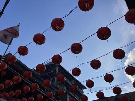 台湾、九份 九份,台湾,観光地の写真素材