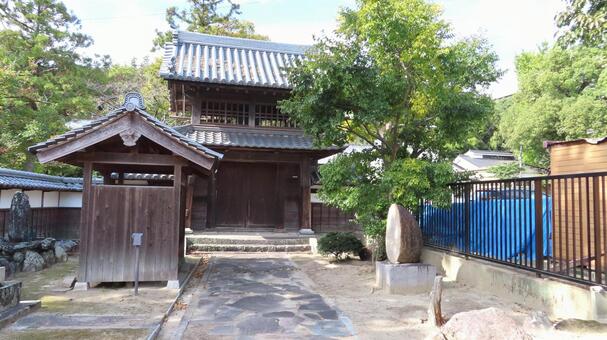 四天王寺　鐘楼堂　三重県津市 四天王寺,神社仏閣,寺の写真素材