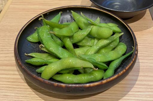 枝豆 枝豆,つまみ,塩味の写真素材