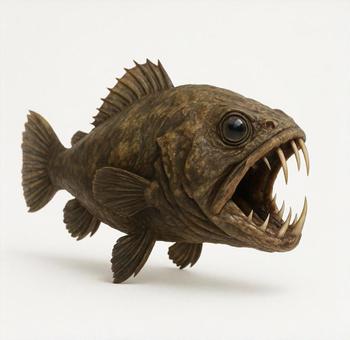 未知の魚 未知の魚の写真