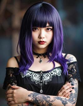 地雷系女子・憂鬱なむらさきさんの本気 地雷系女子・憂鬱なむらさきさんの本気の写真