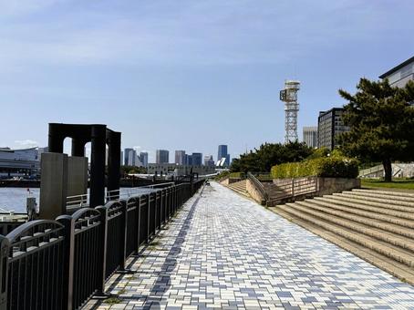 青海ふ頭公園 東京お台場 2025年春 青海ふ頭公園 東京お台場 2025年春 青海,ふ頭公園,ターミナルの写真素材