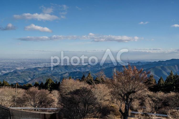 堂平天文台周辺の景色 堂平天文台,堂平山,山の写真素材