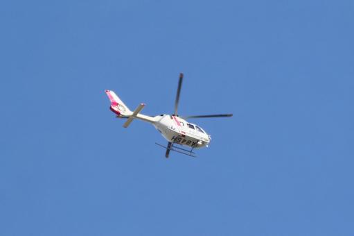 東京都ドクターヘリ ドクターヘリ,東京都ドクターヘリ,東京消防庁の写真素材