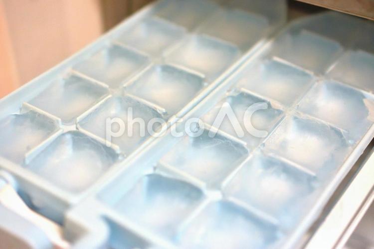 製氷皿　アイストレー 製氷皿,アイストレー,氷の写真素材