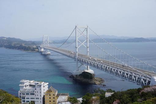 鳴門海峡 鳴門大橋,鳴門海峡,鳴門の写真素材